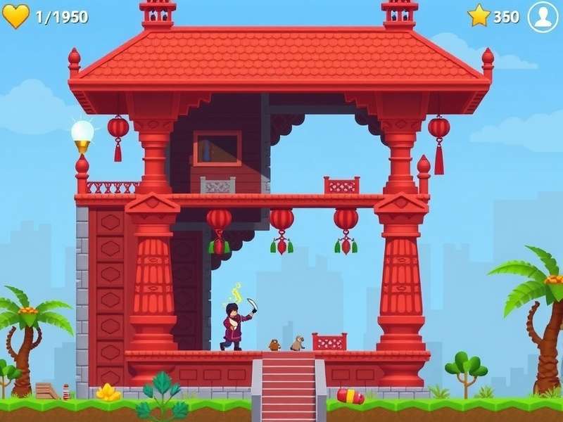 Indian Pixel Architect Gameplay Screenshot